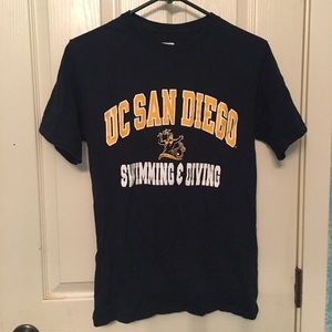 UCSD swimming tee
